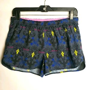 LUCY Pattern Athletic Running Shorts Size S